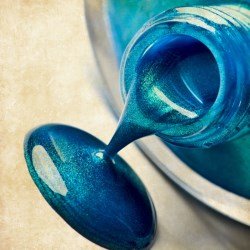 Tactile pearlescent coating
